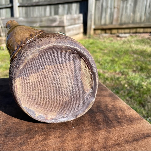 One Of A Kind Asian TEA POT- Grapes on The Vine- Hand Crafted- SIGNED - Picture 8 of 8